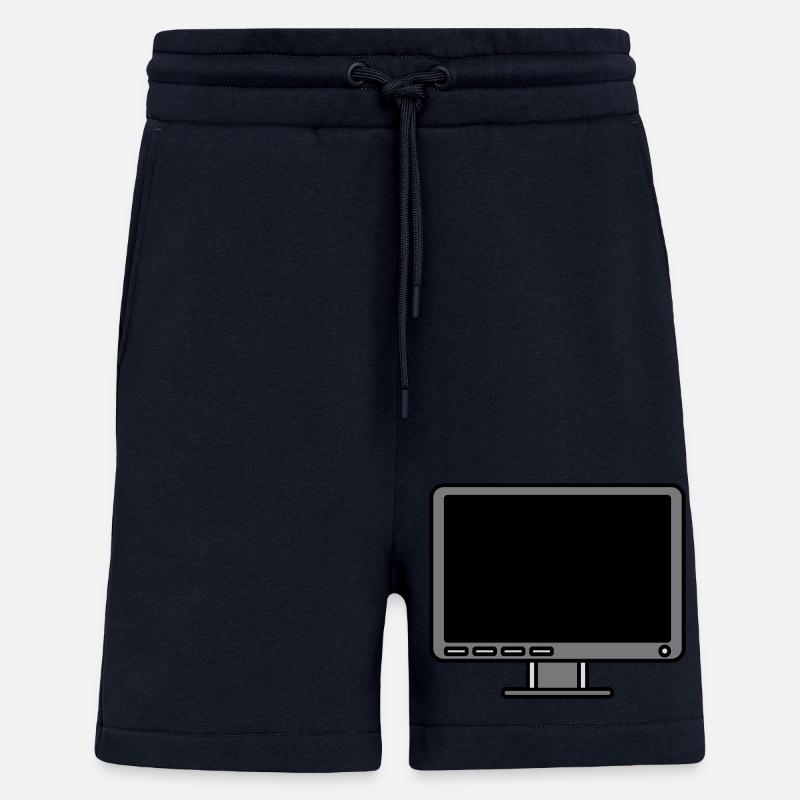 Icon Logo Computer Screen - Shorts - made by SPREAD - DARK NAVY