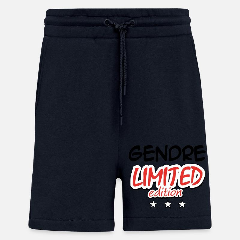 GENDRE LIMITED EDITION - Shorts - made by SPREAD - DARK NAVY