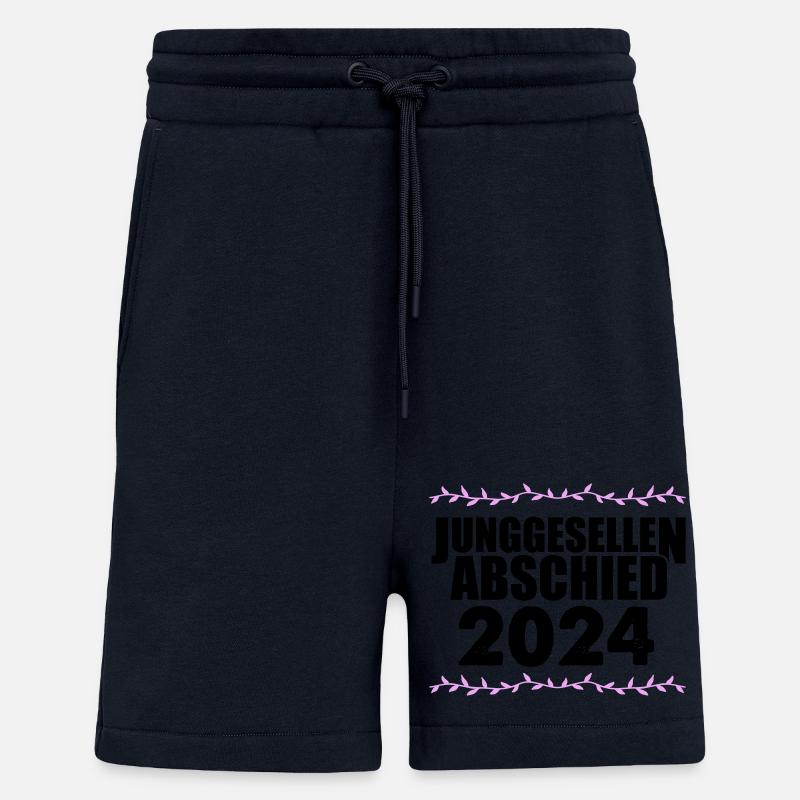 enterrement de vie de garçon - Short bio décontracté fabriqué en UE - DARK NAVY