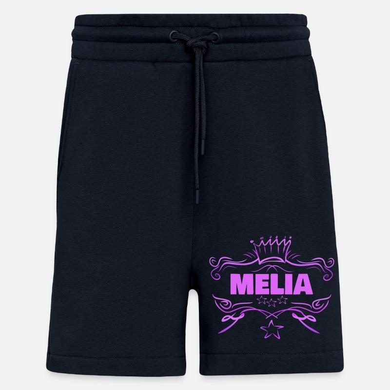 Melia bébé - Short bio décontracté fabriqué en UE - DARK NAVY