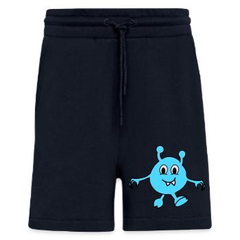 Monstre Alien - Short bio décontracté fabriqué en UE - DARK NAVY - Devant
