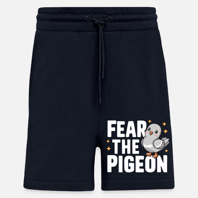 Taube Tauben Tier Vogel - Shorts - made by SPREAD - DARK NAVY