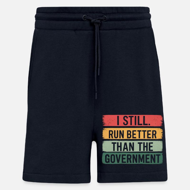 Invalidité due à l’amputation - Short bio décontracté fabriqué en UE - DARK NAVY