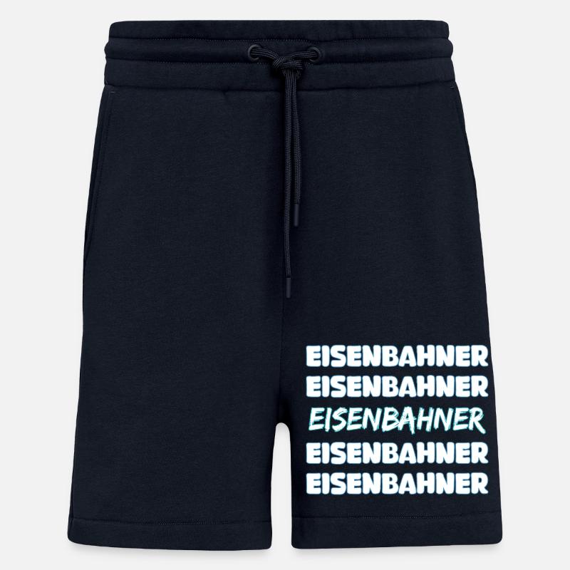 Cheminot en tant que travail - Short bio décontracté fabriqué en UE - DARK NAVY