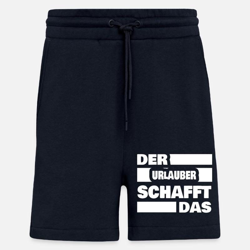 Holidaymakers as work - Shorts - made by SPREAD - DARK NAVY