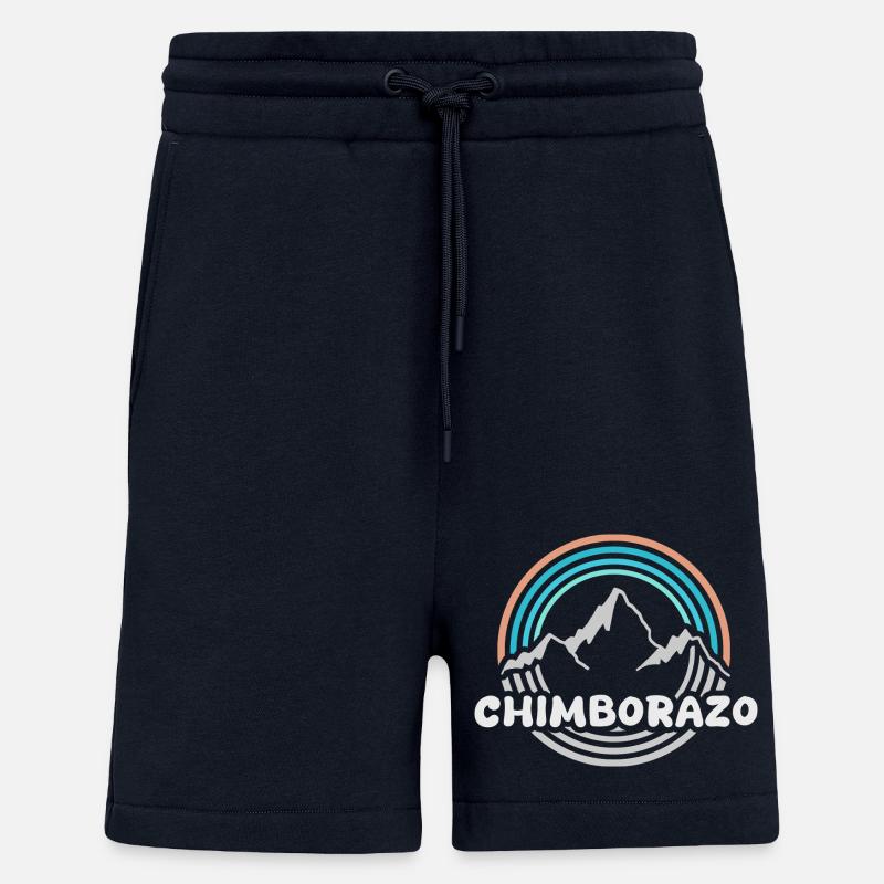 Mont Chimborazo - Short bio décontracté fabriqué en UE - DARK NAVY