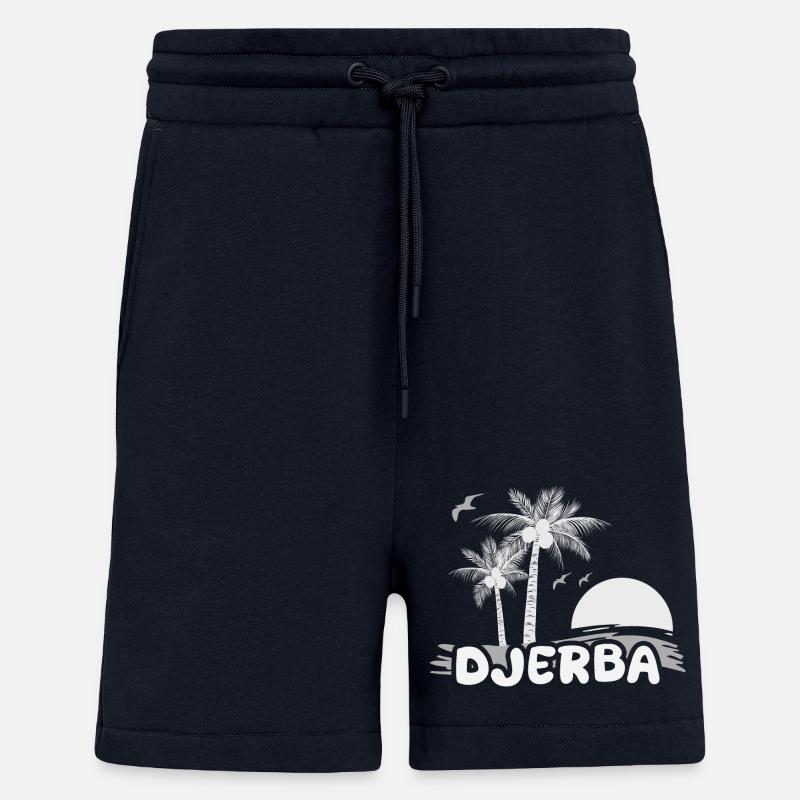 Djerba as a beach - Shorts - made by SPREAD - DARK NAVY