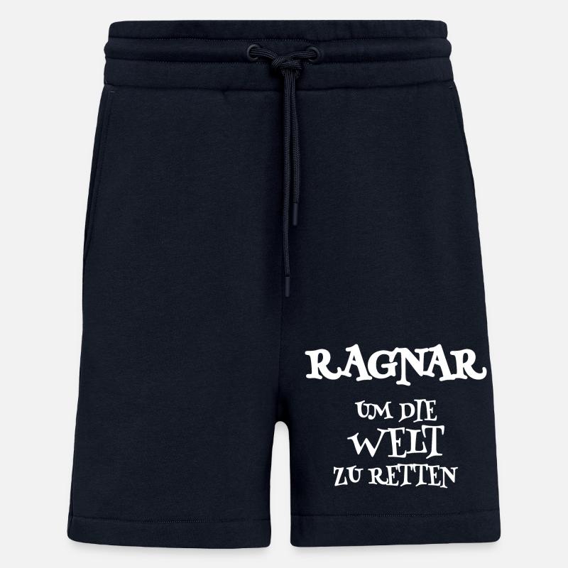 Sauveur Ragnar - Short bio décontracté fabriqué en UE - DARK NAVY