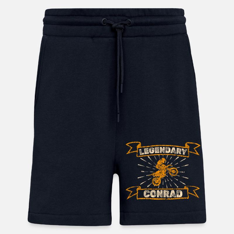 Cadeau pour Conrad - Short bio décontracté fabriqué en UE - DARK NAVY