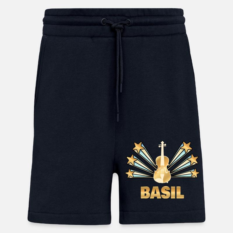Cadeau pour le basilic - Short bio décontracté fabriqué en UE - DARK NAVY