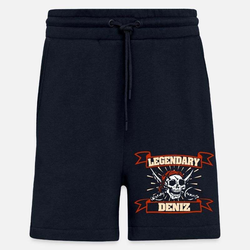 Deniz comme carnaval - Short bio décontracté fabriqué en UE - DARK NAVY