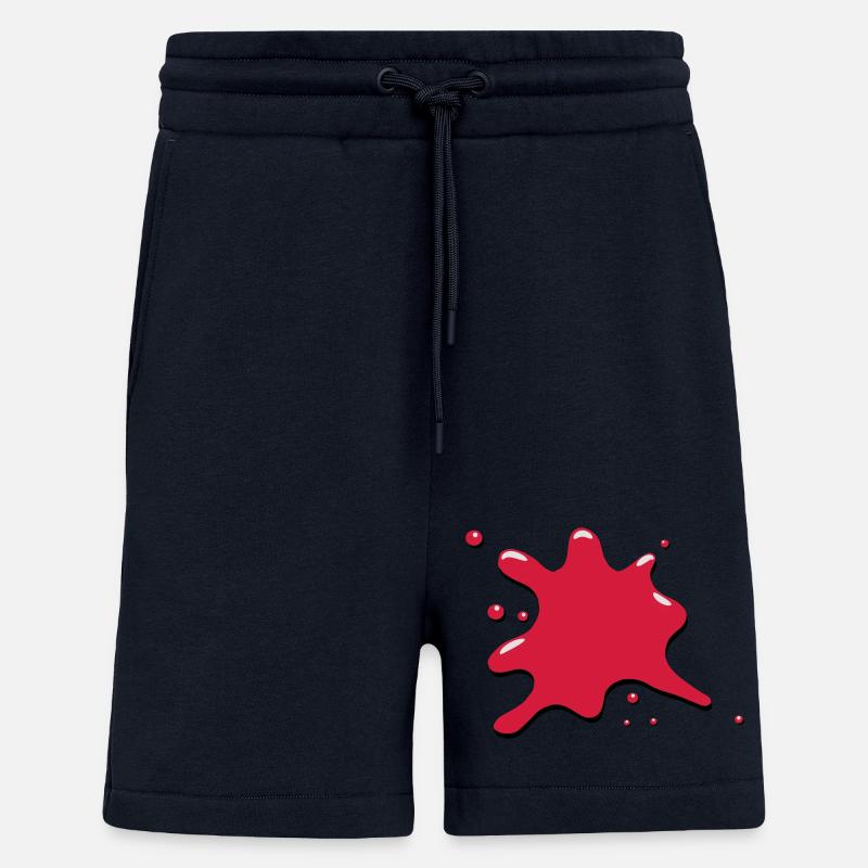 Klecks fleck blut - Shorts - made by SPREAD - DARK NAVY