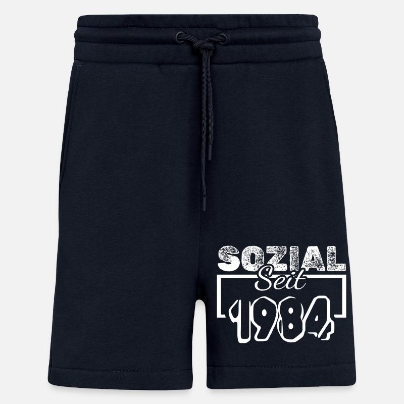 Sozial 1984 - Shorts - made by SPREAD - DARK NAVY