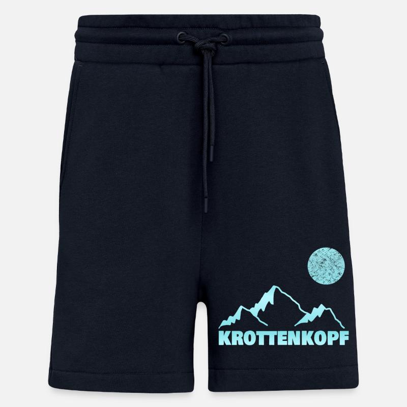 Bergsteigen krottenkopf - Shorts - made by SPREAD - DARK NAVY