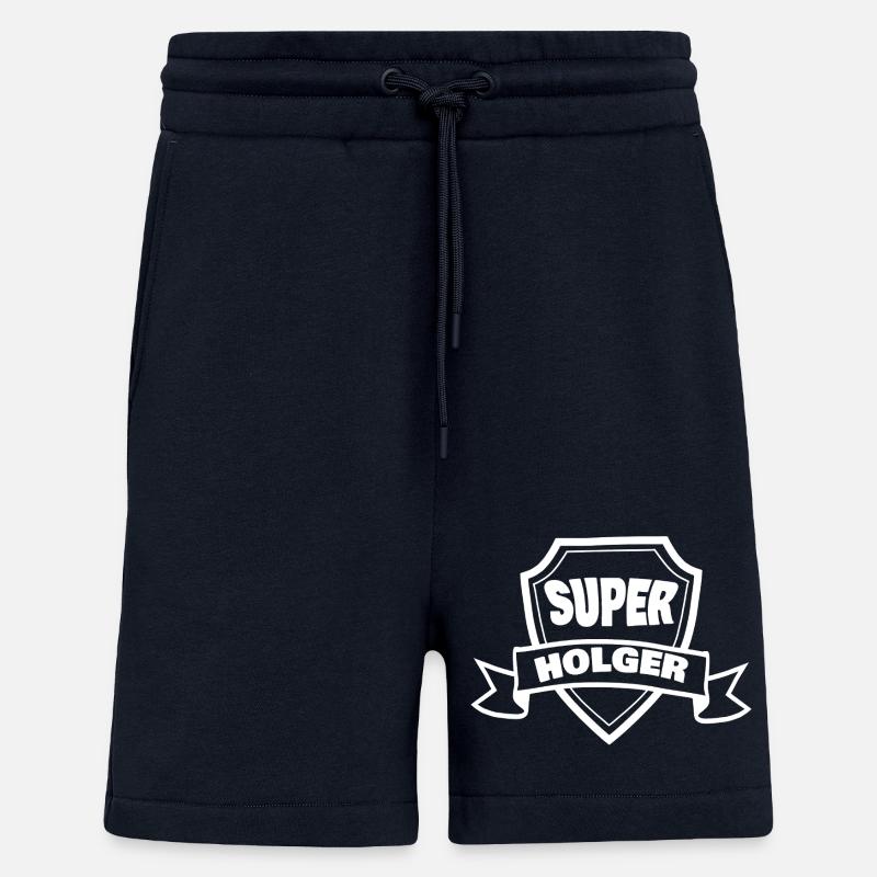 First name Holger - Shorts - made by SPREAD - DARK NAVY