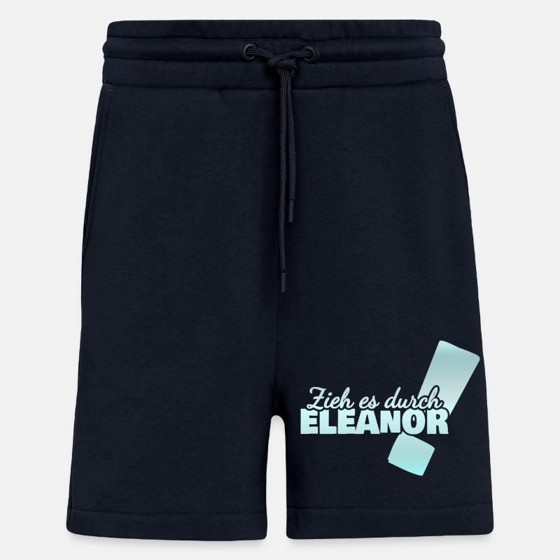 Eleanor comme prénom - Short bio décontracté fabriqué en UE - DARK NAVY