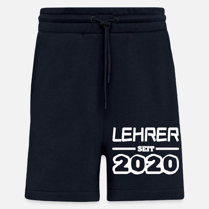 Enseignant 2020 - Short bio décontracté fabriqué en UE - DARK NAVY