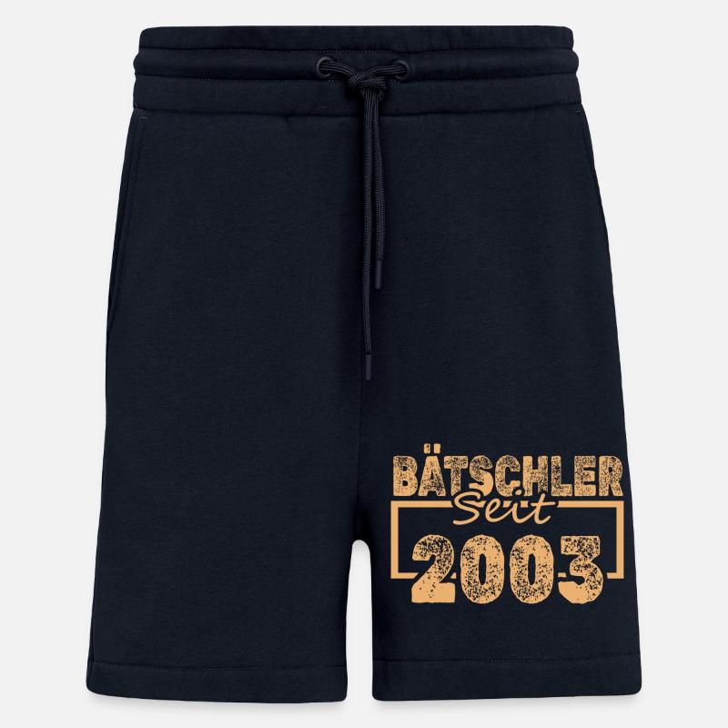Single, 2003 - Short bio décontracté fabriqué en UE - DARK NAVY