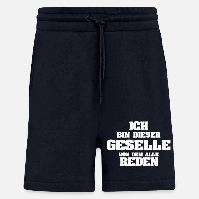 Compagnon - Short bio décontracté fabriqué en UE - DARK NAVY