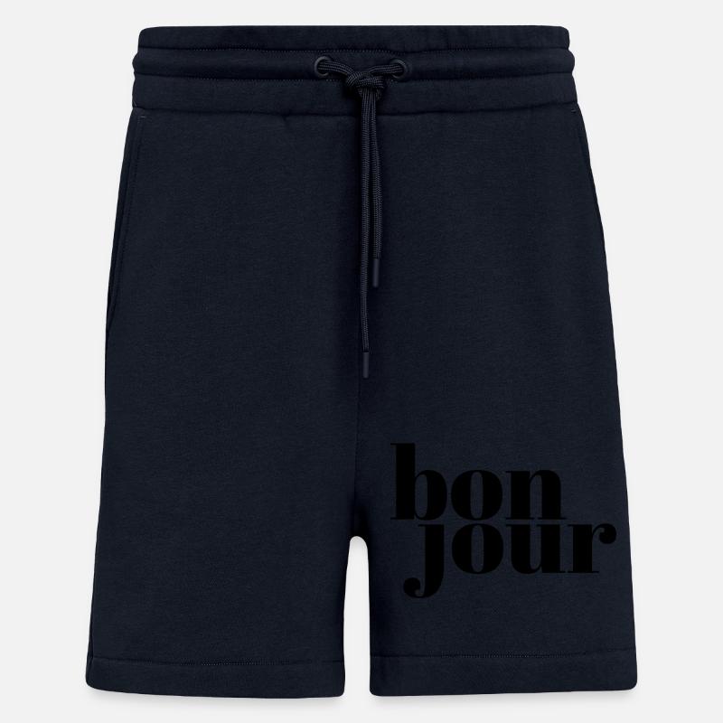 minimalist "good day" - Shorts - made by SPREAD - DARK NAVY
