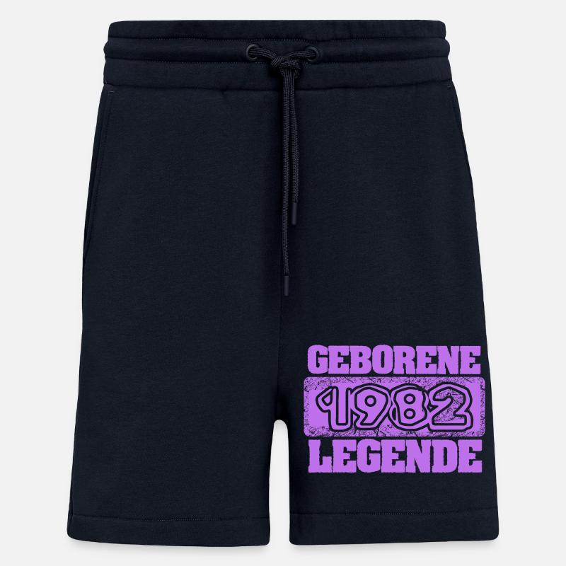 1982 - Short bio décontracté fabriqué en UE - DARK NAVY