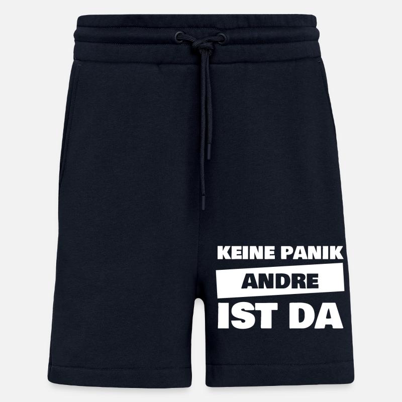First name Andre - Shorts - made by SPREAD - DARK NAVY