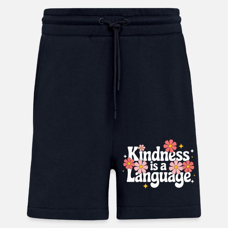 Altruisme Don désintéressé Donner d’école - Short bio décontracté fabriqué en UE - DARK NAVY
