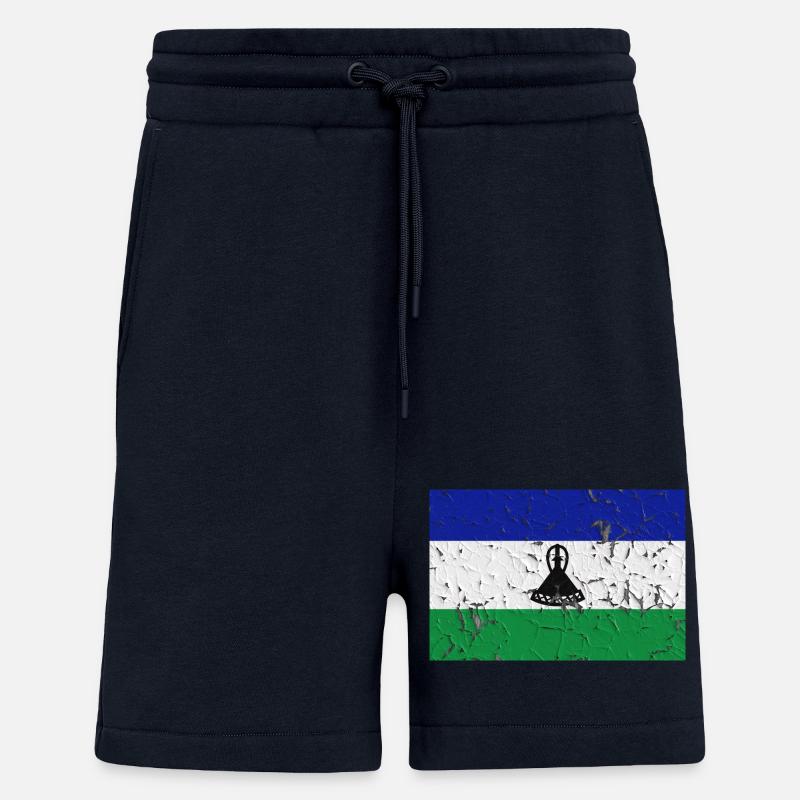 Lesotho Lesotho - Short bio décontracté fabriqué en UE - DARK NAVY