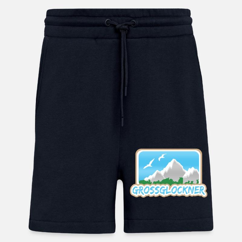 Grossglockner als Grossglockner - Shorts - made by SPREAD - DARK NAVY