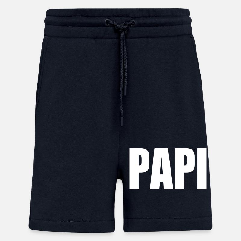 Papi - Short bio décontracté fabriqué en UE - DARK NAVY