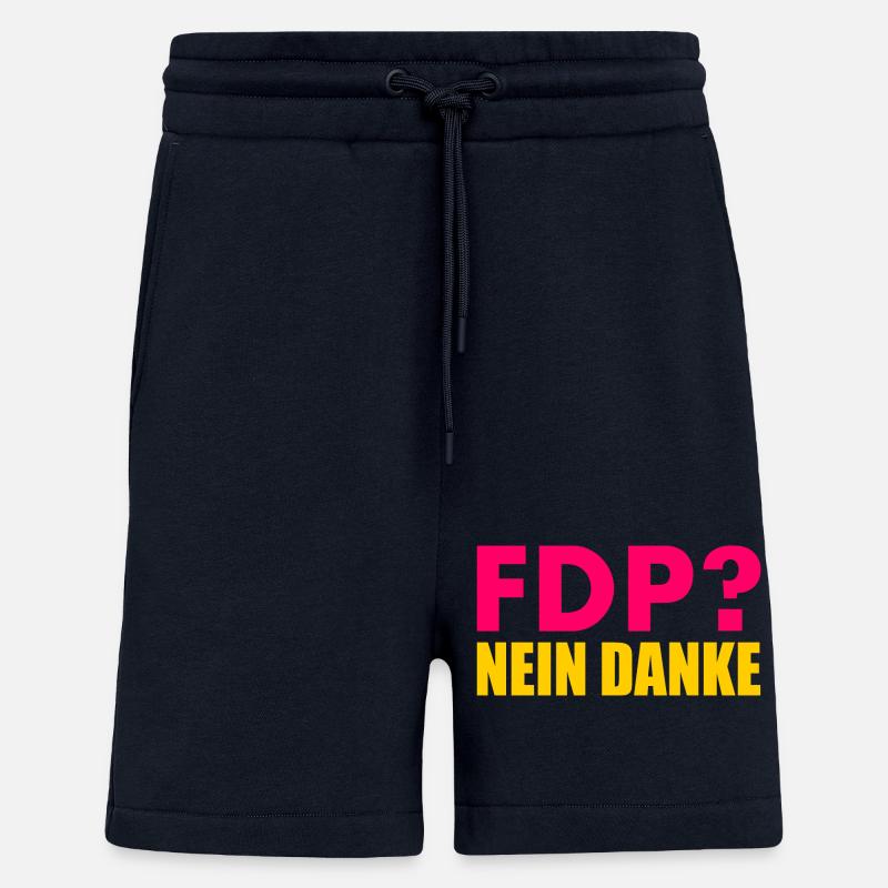 Fdp nein danke - Shorts - made by SPREAD - DARK NAVY