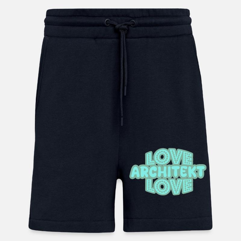 Spruch Architekt - Shorts - made by SPREAD - DARK NAVY