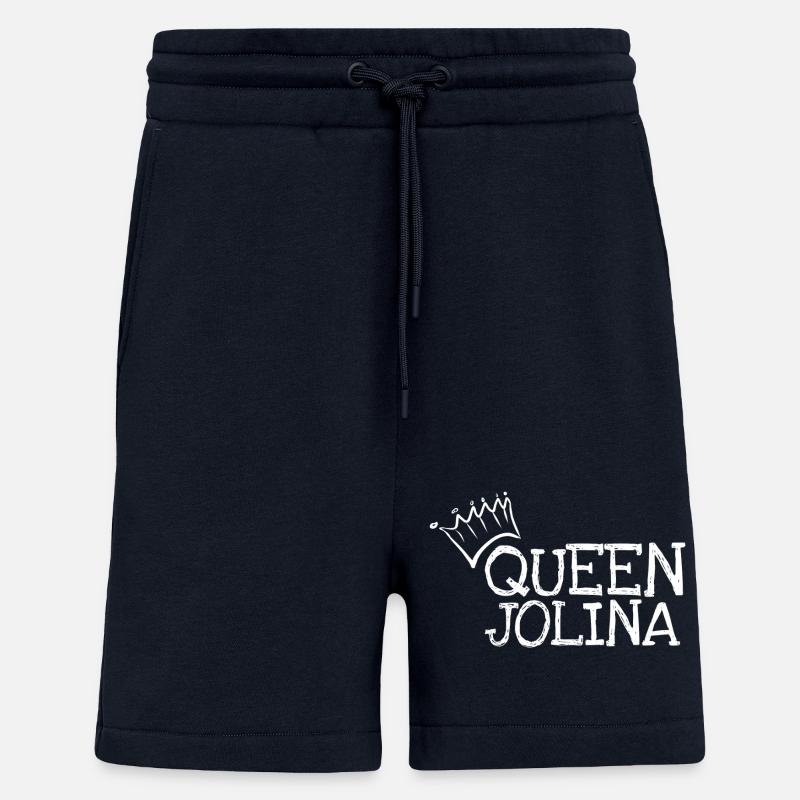 First name Jolina - Shorts - made by SPREAD - DARK NAVY