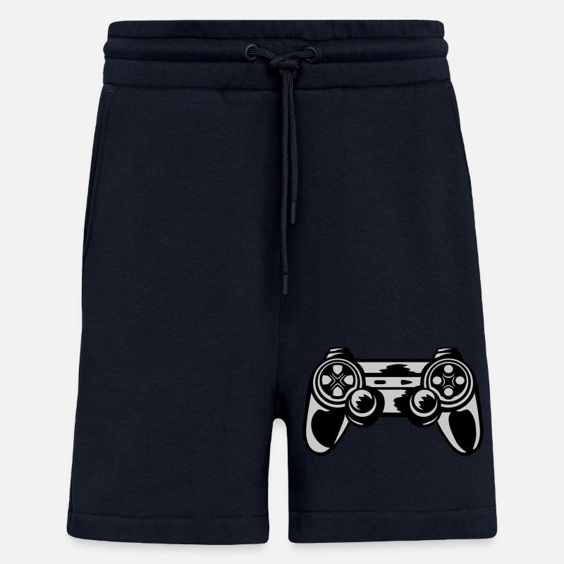 Console Retro Controller Gamer - Shorts - made by SPREAD - DARK NAVY