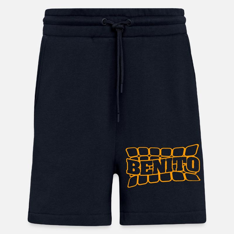 Nom Benito - Short bio décontracté fabriqué en UE - DARK NAVY