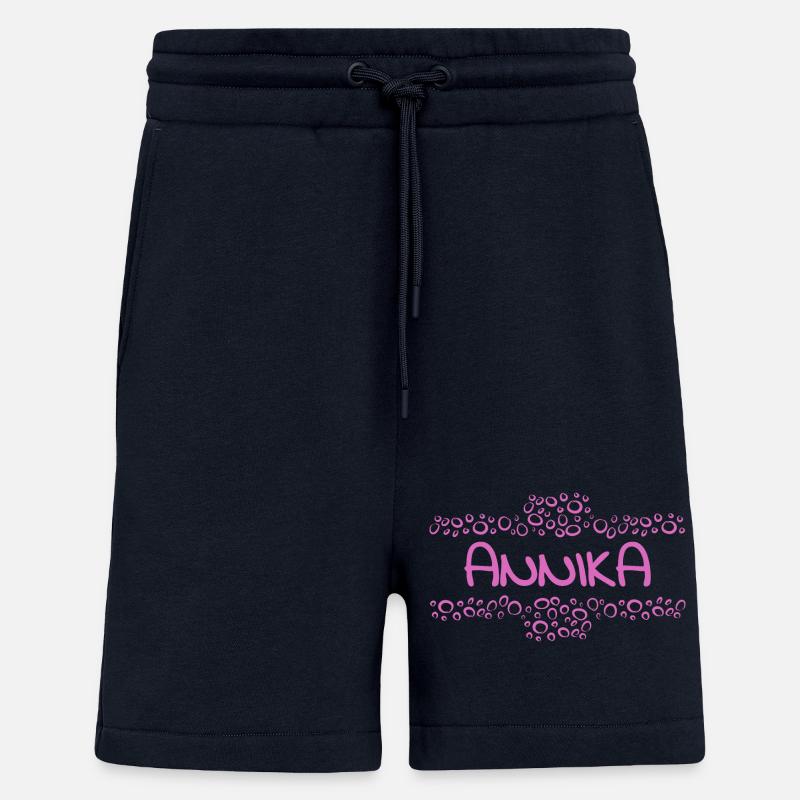 First name Annika - Shorts - made by SPREAD - DARK NAVY