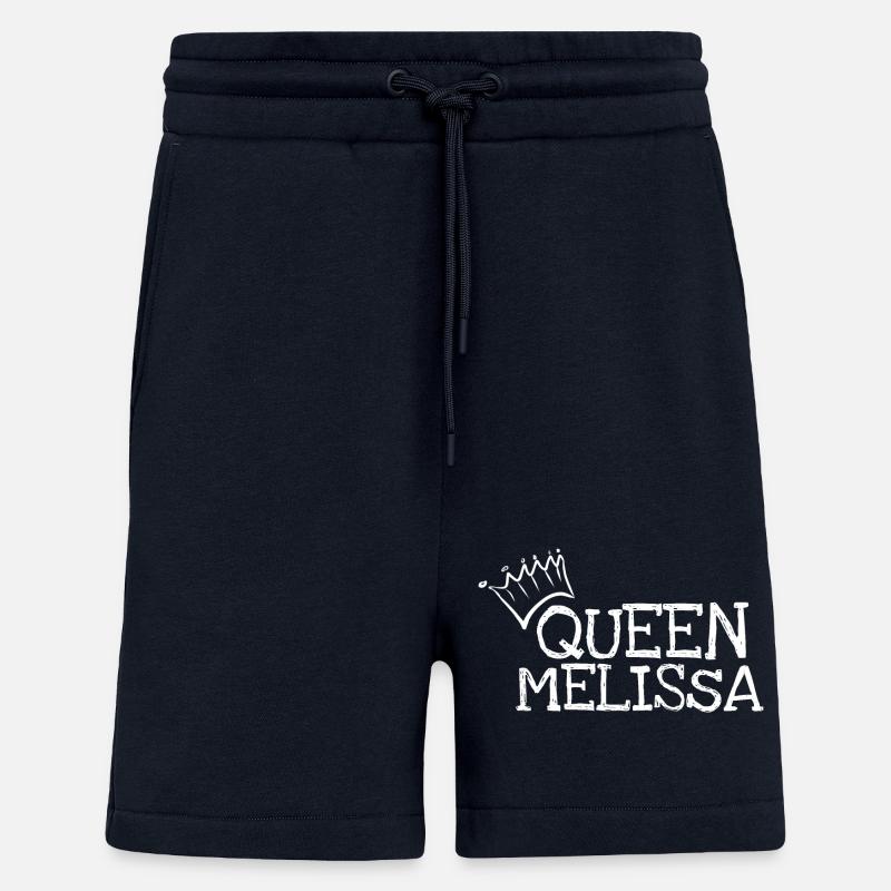 Cadeau pour Melissa - Short bio décontracté fabriqué en UE - DARK NAVY