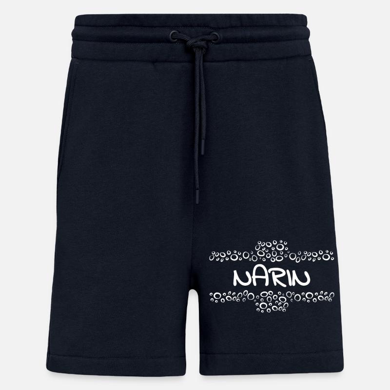 Narin comme prénom - Short bio décontracté fabriqué en UE - DARK NAVY