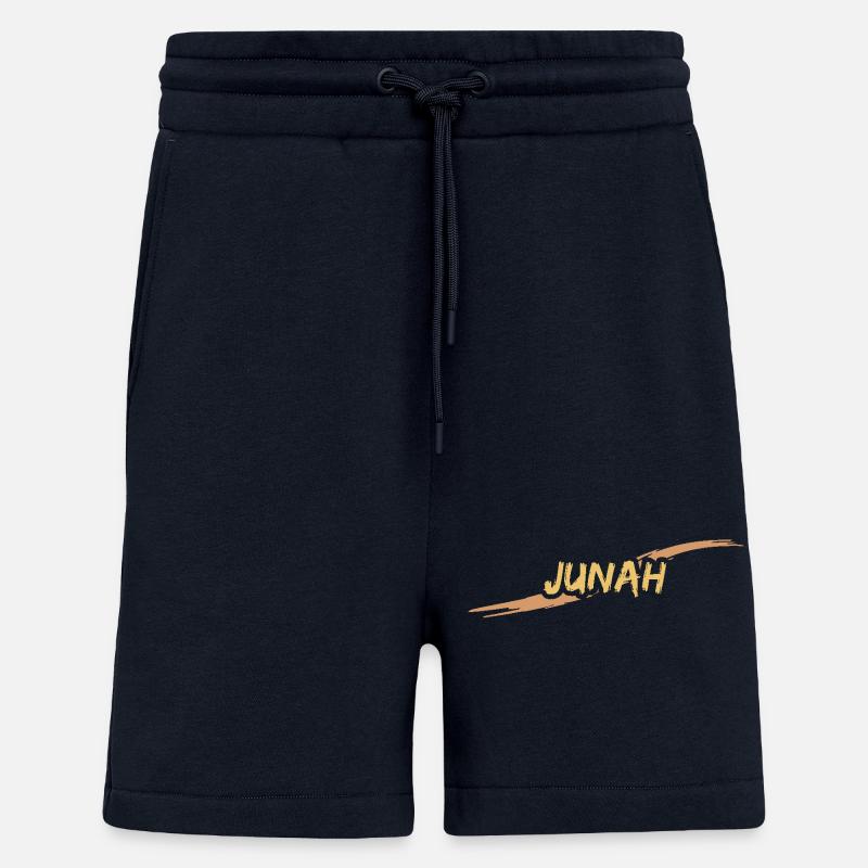 Cadeau pour Junah - Short bio décontracté fabriqué en UE - DARK NAVY