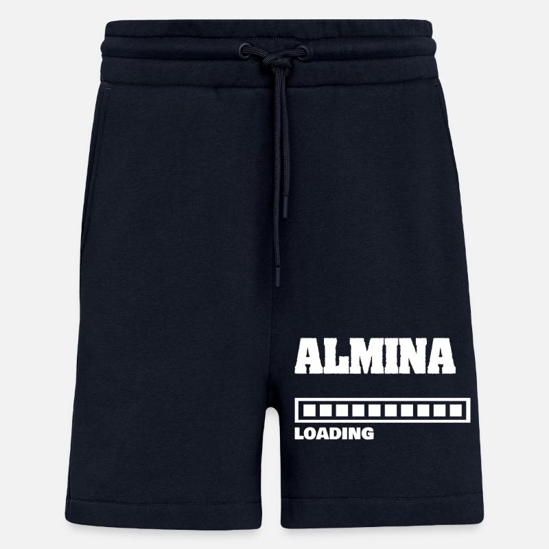 Almina bébé - Short bio décontracté fabriqué en UE - DARK NAVY