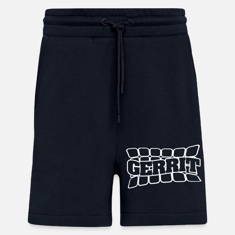 Nom Gerrit - Short bio décontracté fabriqué en UE - DARK NAVY
