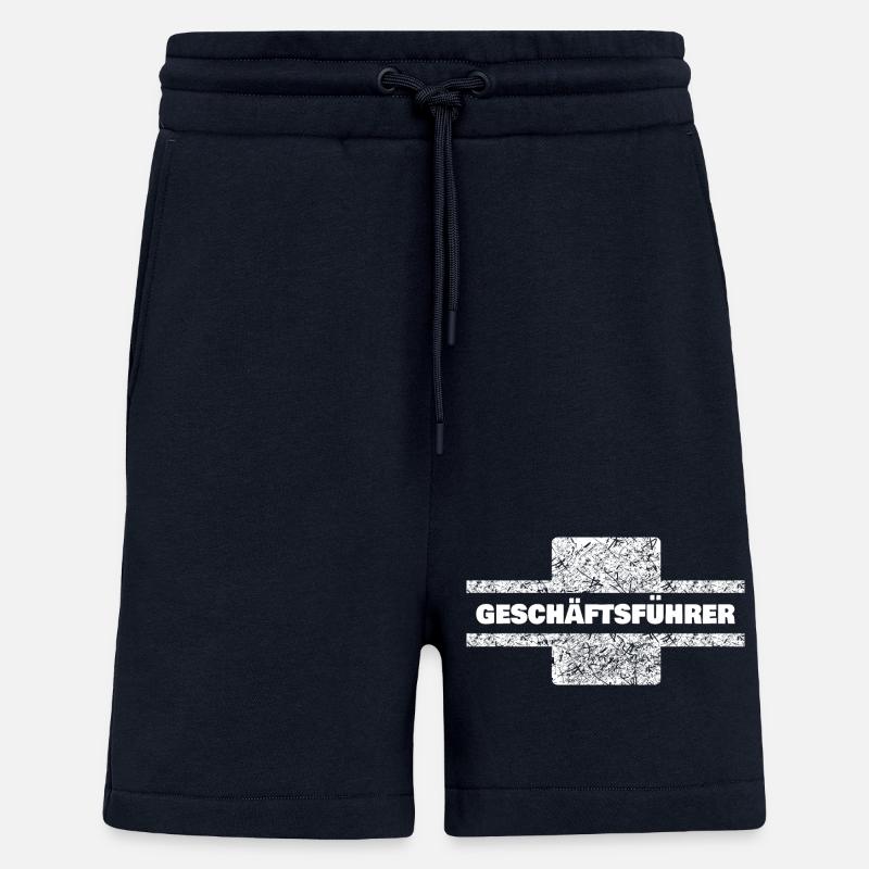 Cadeau pour le PDG - Short bio décontracté fabriqué en UE - DARK NAVY