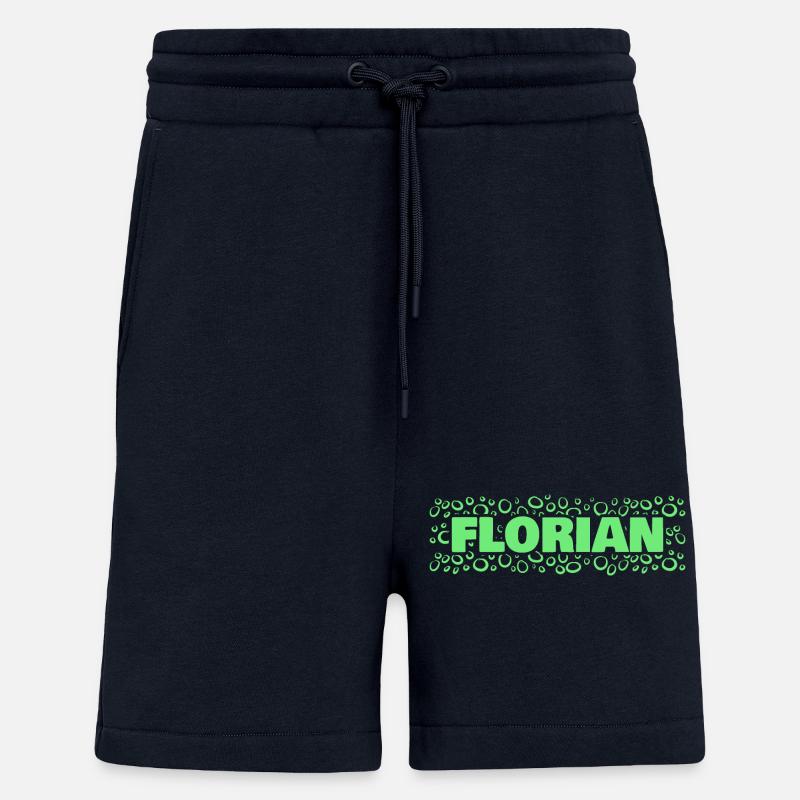 Vorname Florian - Shorts - made by SPREAD - DARK NAVY