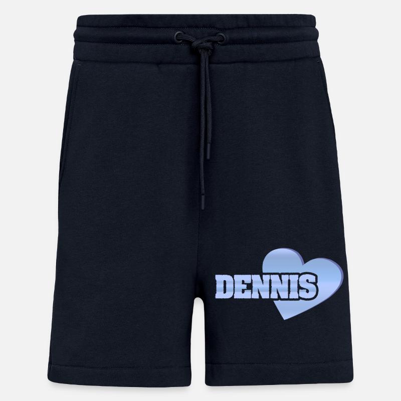 Dennis comme l’or - Short bio décontracté fabriqué en UE - DARK NAVY