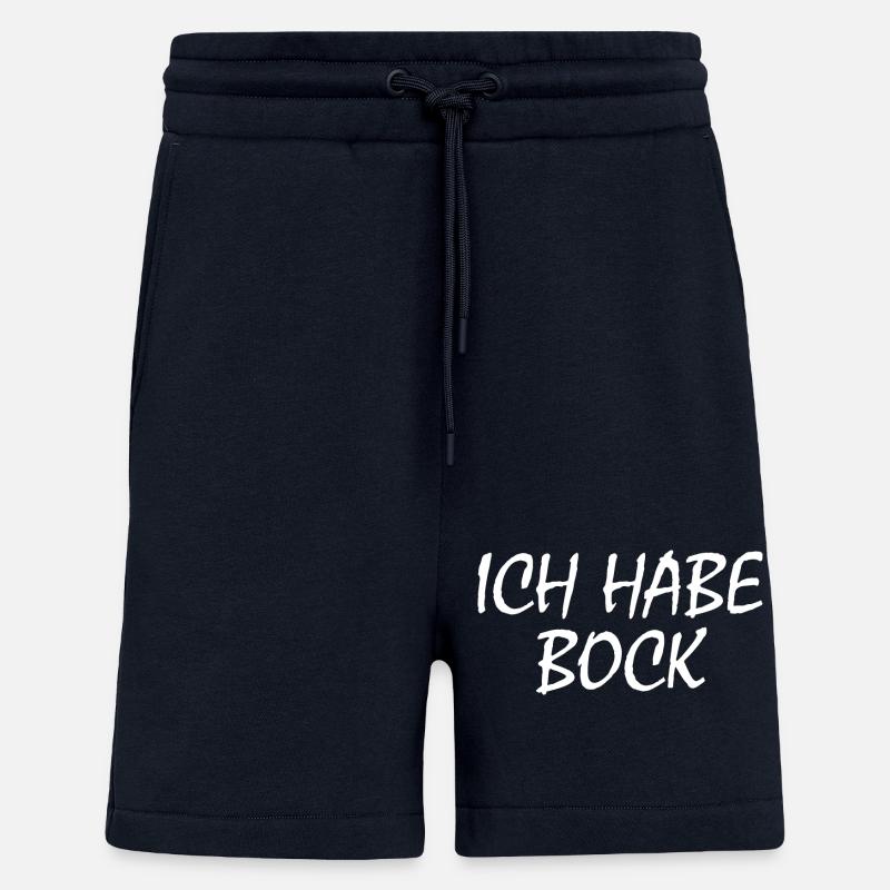 Ich habe bock - Shorts - made by SPREAD - DARK NAVY