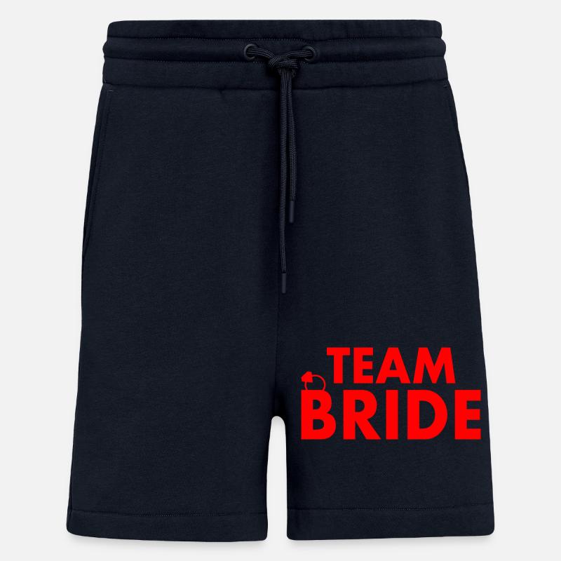 Team bride - Short bio décontracté fabriqué en UE - DARK NAVY