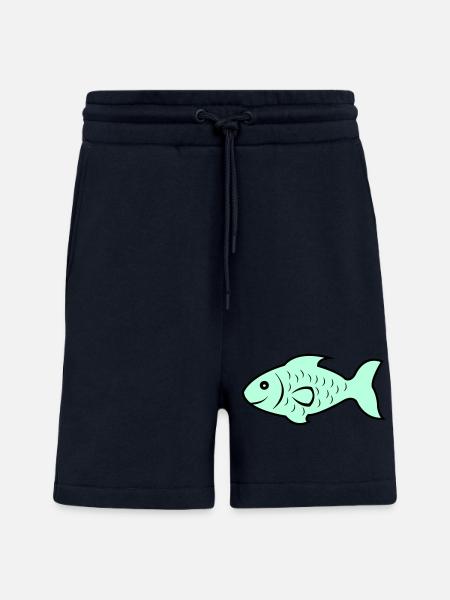 fish1 - Shorts - made by SPREAD - DARK NAVY