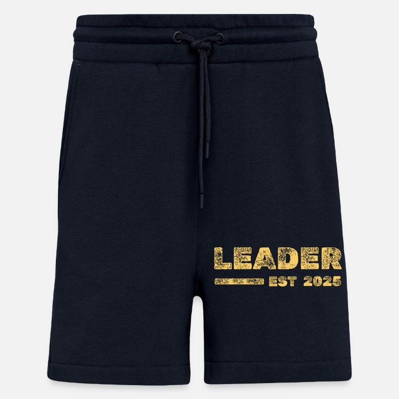 Leader 2025 - Short bio décontracté fabriqué en UE - DARK NAVY