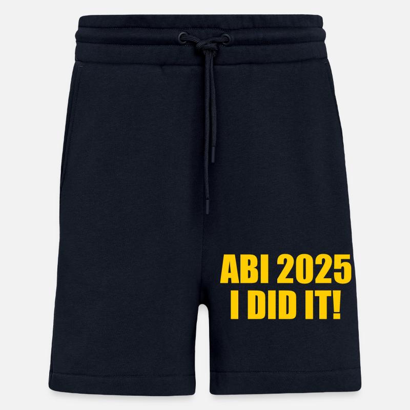 Abi 2025 i did it - Shorts - made by SPREAD - DARK NAVY