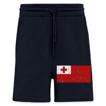 Cadeau pour les Tonga - Short bio décontracté fabriqué en UE - DARK NAVY - Devant
